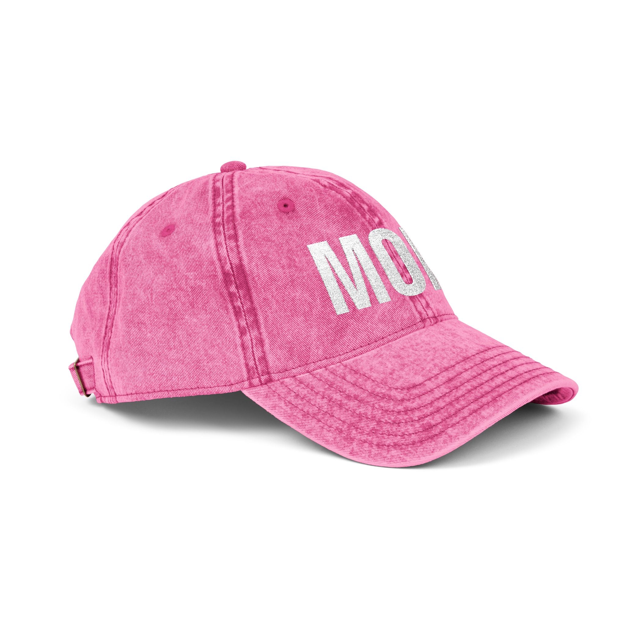 Mom Embroidered Hat – Vintage Minimalist Cap, 6 colors